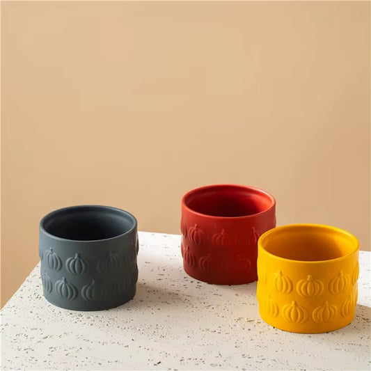 Custom logo Luxury Candle Vessel Home Living Room Decoration Ornament Ceramic Nordic Candle Jars