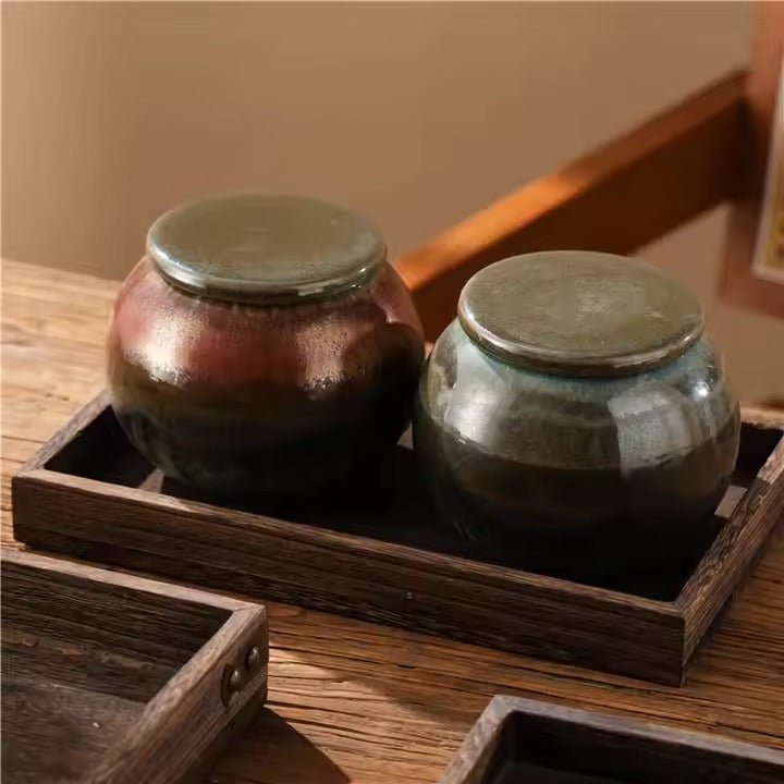 Nordic Home Wedding Decoration Candle Cup Handmade Luxury Ceramic Candle Jars With Lid